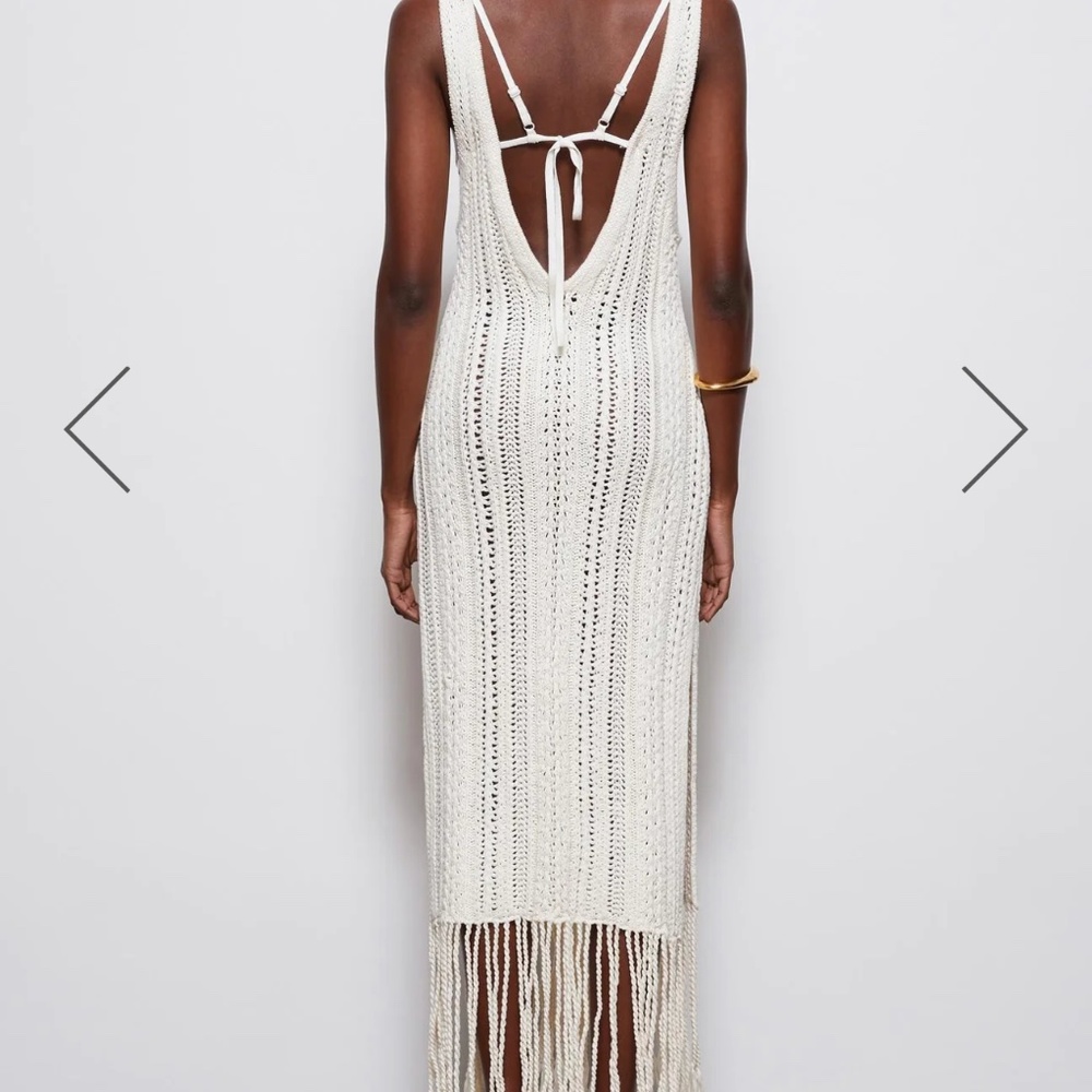 Jonathan Simkhai Crochet Cover-Up Dress